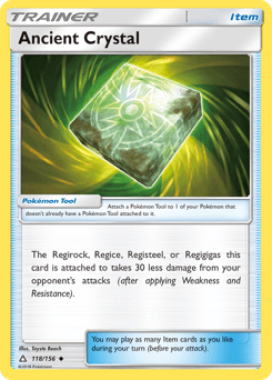 2018 Ultra Prism Ancient Crystal #118