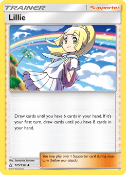 Lillie Ultra Prism card