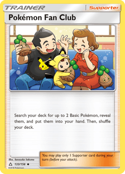 Pokémon Fan Club Ultra Prism card