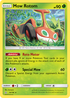 2018 Ultra Prism Mow Rotom #14