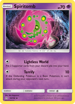 2018 Ultra Prism Spiritomb #53