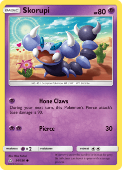 Skorupi Ultra Prism card