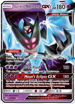 2018 Ultra Prism Dawn Wings Necrozma-GX #63