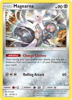 Magearna Ultra Prism card