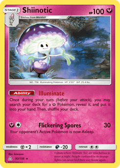 Shiinotic Ultra Prism card