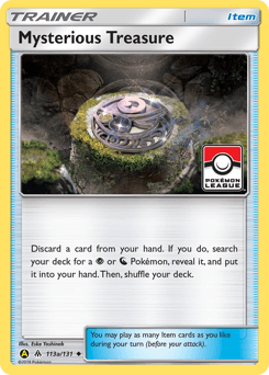 Mysterious Treasure Forbidden Light card