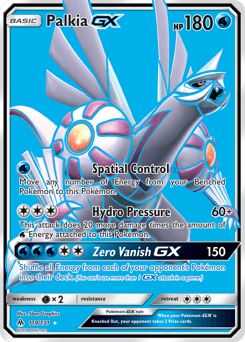 2018 Forbidden Light Palkia-GX #119