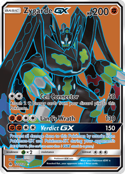Zygarde-GX Forbidden Light card