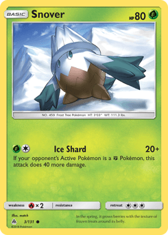 2018 Forbidden Light Snover #3
