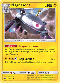 2018 Forbidden Light Magnezone #36