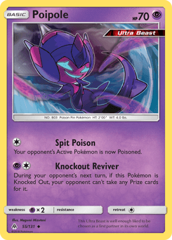 2018 Forbidden Light Poipole #55