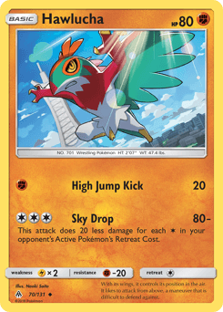 2018 Forbidden Light Hawlucha #70