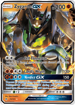 Zygarde-GX Forbidden Light card