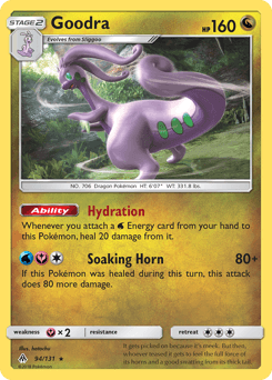 2018 Forbidden Light Goodra #94
