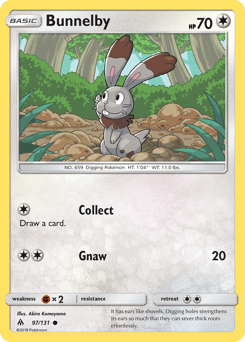 2018 Forbidden Light Bunnelby #97
