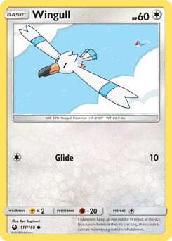 2018 Celestial Storm Wingull #111