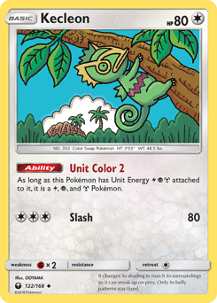 Kecleon Celestial Storm card