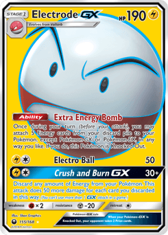 Electrode-GX Celestial Storm card