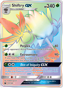 Shiftry-GX Celestial Storm card