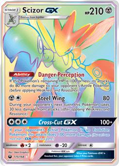 Scizor-GX Celestial Storm card