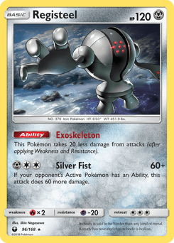 Registeel Celestial Storm card