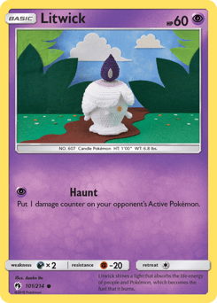 Litwick Lost Thunder card