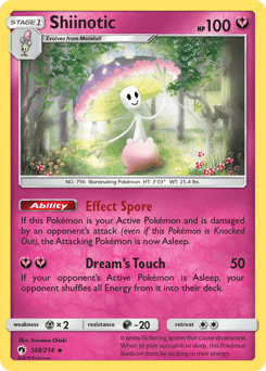 2018 Lost Thunder Shiinotic #148