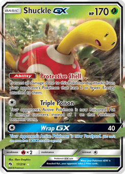 2018 Lost Thunder Shuckle-GX #17