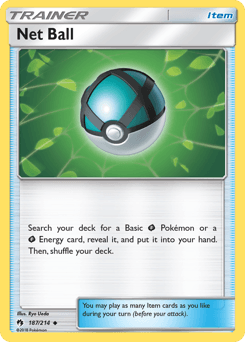 Net Ball Lost Thunder card