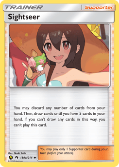 2018 Lost Thunder Sightseer #189a