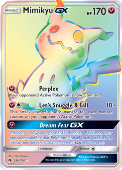 Mimikyu-GX Lost Thunder card