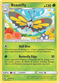 2018 Lost Thunder Beautifly #26