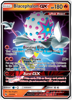 2018 Lost Thunder Blacephalon-GX #52