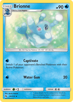 Brionne Lost Thunder card