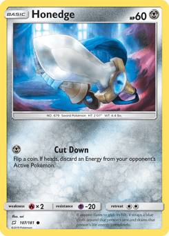 Honedge Team Up card