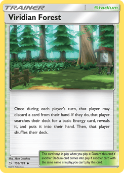 2019 Team Up Viridian Forest #156