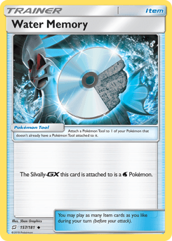 2019 Team Up Water Memory #157