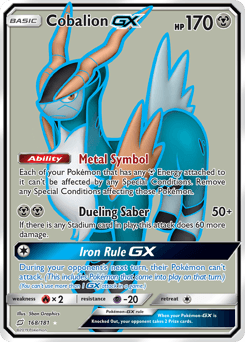 Cobalion-GX Team Up card