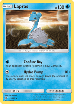 2019 Team Up Lapras #31