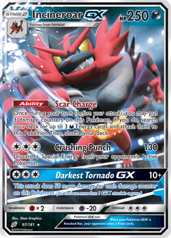Incineroar-GX Team Up card