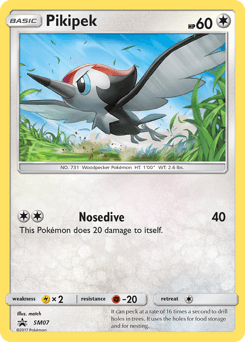 Pikipek SM Black Star Promos card