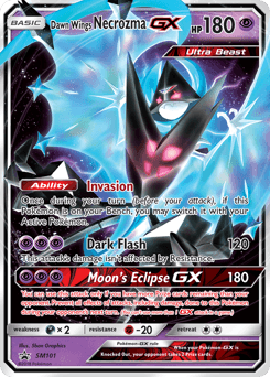 Dawn Wings Necrozma-GX SM Black Star Promos card