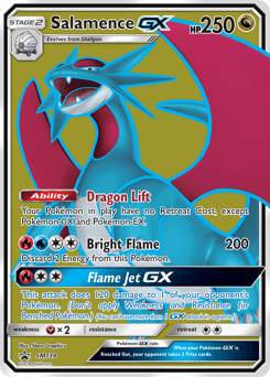 Salamence-GX SM Black Star Promos card