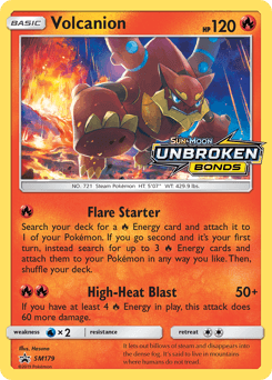 Volcanion SM Black Star Promos card