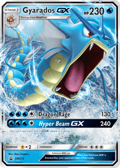 Gyarados-GX SM Black Star Promos card