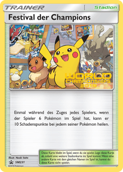 Champions Festival SM Black Star Promos card