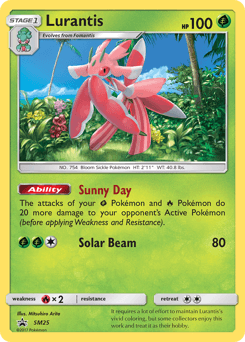 Lurantis SM Black Star Promos card