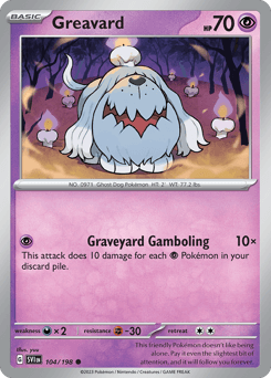 Greavard Scarlet & Violet card