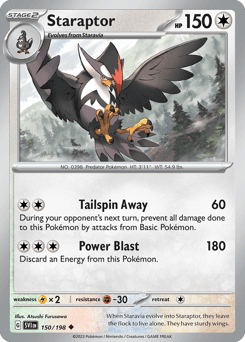 Staraptor Scarlet & Violet card