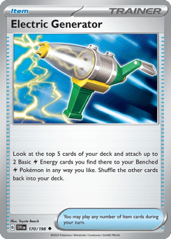 2023 Scarlet & Violet Electric Generator #170